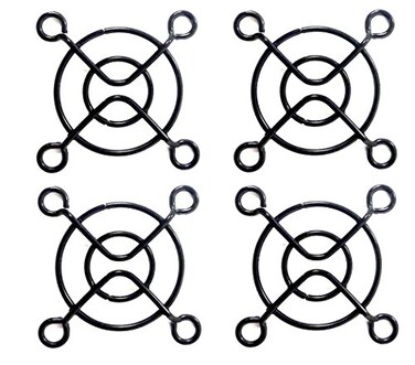 coolerguys 40mm Black Fan Grill (4 Pack