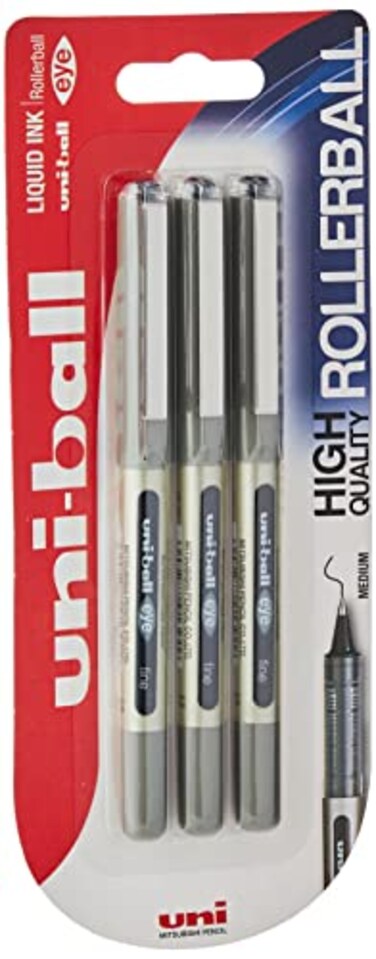 Uni-Ball Eye Fine Rollerball Pens