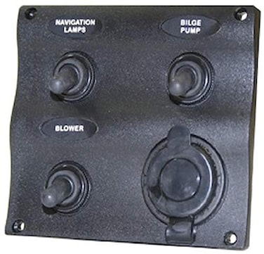 SeaSense Marine 3 Way Switch Panel