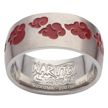 SalesOne Naruto Akatsuki Logo RingSize 12