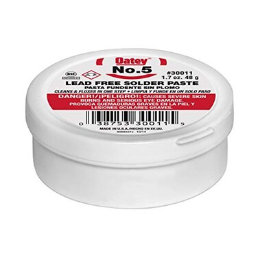 Oatey 30011 No.5 Paste Flux, 1.7 oz.