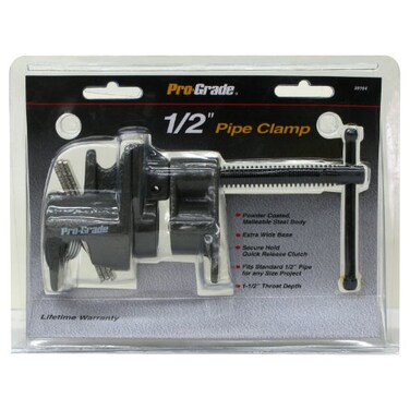 PRO-GRADE Prograde 1/2" PIPE CLAMP,Multi,59164