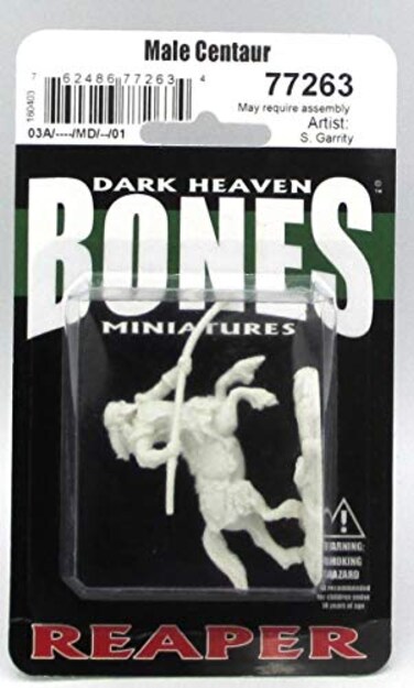 Reaper Bones Male Centaur with Spear