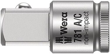 Wera 781 A/C, Connection Part, 1/4" - 1/2