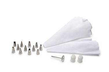 Fox Run Icing Decorating Set, 17-Piece