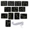 Fun Express Lacing Constellation Cards - 24 Pieces