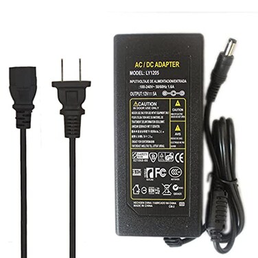 JOYLIT 12V 5A Power Supply Adapter 60W