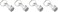 Proform 440970 Key Chain, Large, Silver