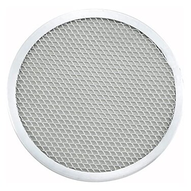 Winco 9" Aluminum Seamless Pizza Screen