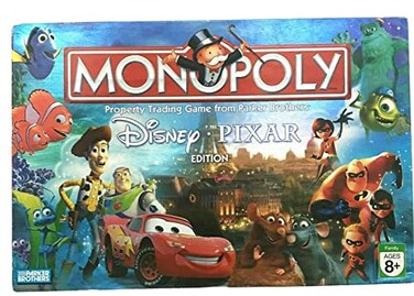 Monopoly Disney Pixar Edition Board Game