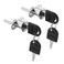 LifCratms 2Pcs 16mm Drawer Locks, Silver