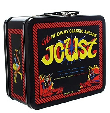 Unknown Midway Classic Arcade Tin Lunch Box, Joust