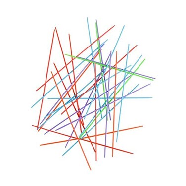 Rhode Island Novelty Plastic Pick-Up Sticks