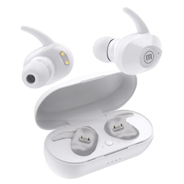 Maxell Jelleez True Wireless Earbuds, White