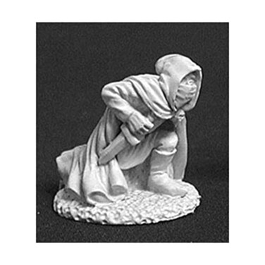 Reaper Kneeling Assassin 02519 by Miniatures