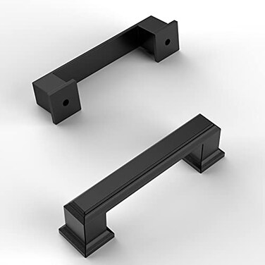 Amerdeco 6 Pack Matte Black Cabinet Pulls 3