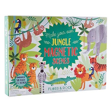FlossRock Magnetic Scenes Playset - Jungle