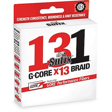Sufix 131 Braid 30 lb Low-Vis Green - 150 Yds