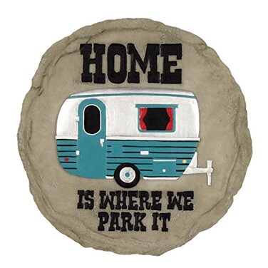 Spoontiques 13355 Camper Stepping Stone, multi