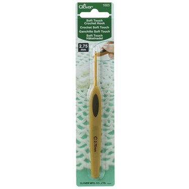CLOVER Soft Touch Crochet Hooks Size C (2.75mm