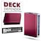 Magic Makers Deck Defender Card Case - Ruby Red