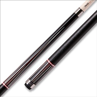 Cuetec Avid Opt-X Series Pool Cue (RED, 12.75MM