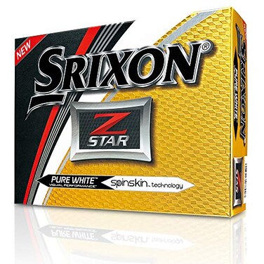 Srixon Z-Star 2017 Golf Balls, White (One Dozen