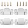 Mudder 4 Pieces Sectional Couch Connectors Metal
