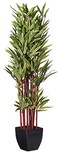 Nearly Natural 4ft. Bamboo Silk Tree with Planter