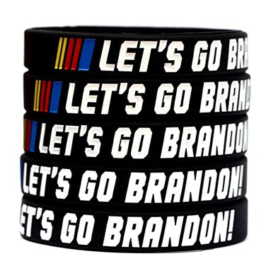SayitBands Five (5of Let's Go Brandon Bracelets