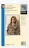 Dritz 1/2" Covered All-Purpose Shoulder Pads-Black 2/Pkg