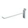 Econoco Slatwall Deluxe Hooks, 96 Pack, White, 8in