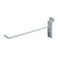 Econoco Slatwall Deluxe Hooks, 96 Pack, White, 8in