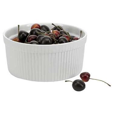 BIA Cordon Bleu Classic 1-Quart Souffle Dish, White