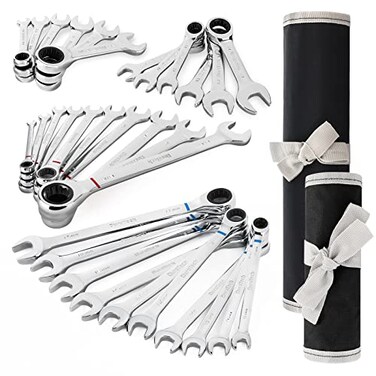 DURATECH 32-Piece Ratcheting Combination Wrench Set