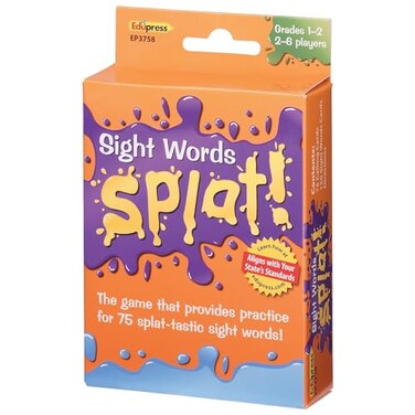 Edupress Sight Words Splat Game Grades 1-2 (EP63758