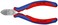KNIPEX 72 02 125 Comfort Grip Diagonal Flush Cutters