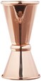 Barfly Japanese Style Jigger, 1/2 oz x 3/4 oz, Copper