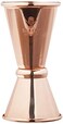 Barfly Japanese Style Jigger, 1/2 oz x 3/4 oz, Copper