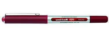 uni-Ball 148021 0.2 mm Eye Micro Rollerball Pen - Red