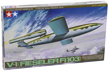 Tamiya 300061052 – 1:48 WWII German V-1 Fiseler FI103