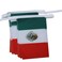 AZ FLAG Mexico Bunting 20 ft 20 flags Light Polyester