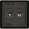 Blue Sea Systems 1478 Panel 360 12V SCKT/Dual USB CHRG