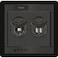 Blue Sea Systems 1478 Panel 360 12V SCKT/Dual USB CHRG