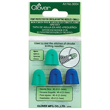 Clover Pt. Protectors - Circular Needles, Small (3004