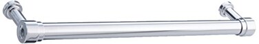 Laurey MNG Hardware 85714 Precision Pull, 8", Polished Nickel