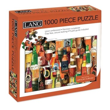 Lang, Crafted Brews 1000 Piece Puzzle by Gregory Gorham