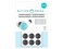 We R Memory Keepers Button Press Adhesive Magnets-6/Pkg