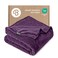 Bare Home Fleece Blanket Luxury Microplush (King, Plum