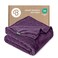 Bare Home Fleece Blanket Luxury Microplush (King, Plum